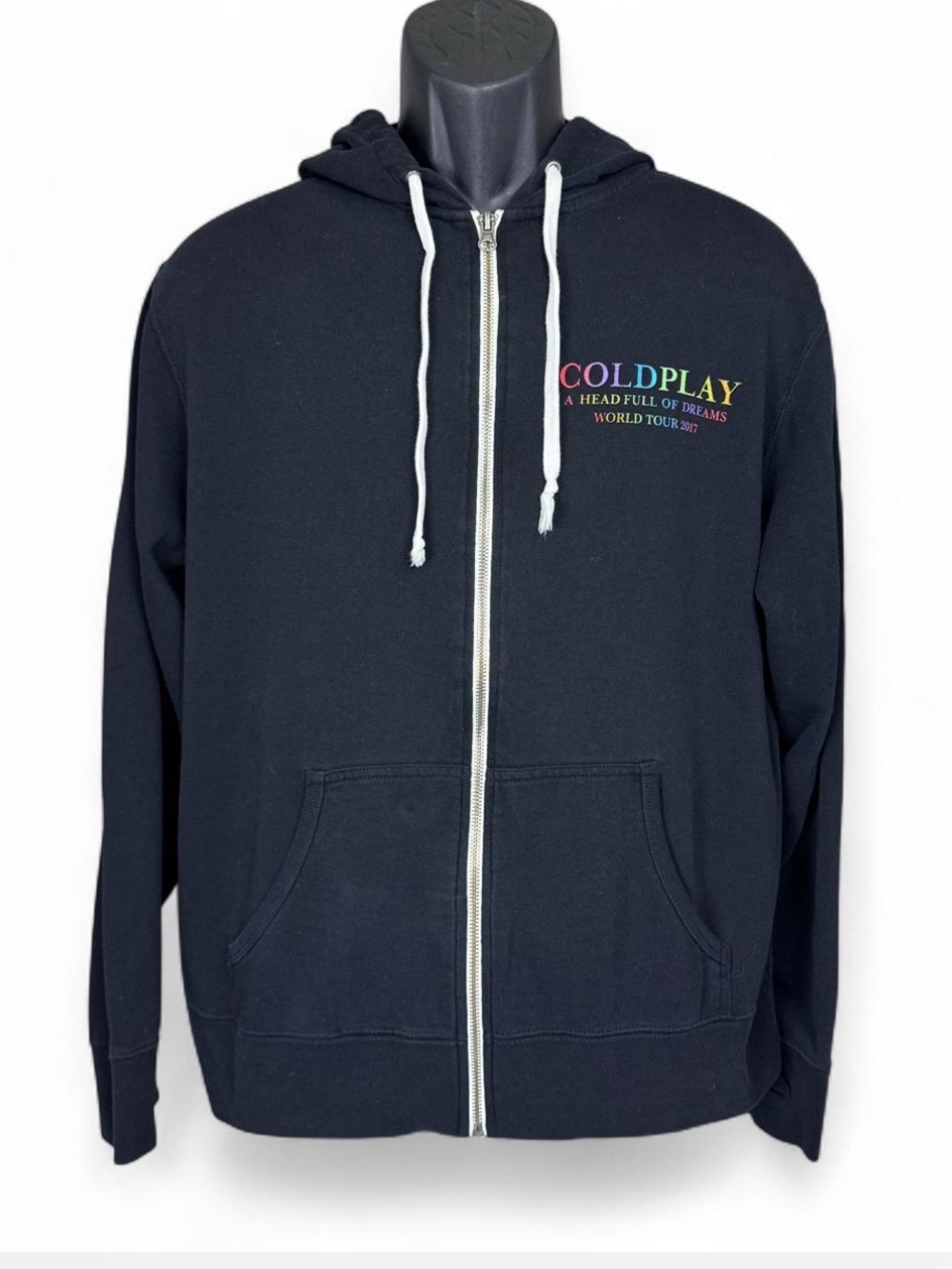 Coldplay 2017 A Head Full of Dreams Tour Back Graphic Hoodie